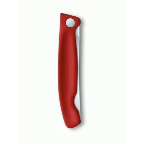Πτυσσόμενο μαχαίρι καθαρισμού VICTORINOX 6.7801.FB - κόκκινο (11cm)