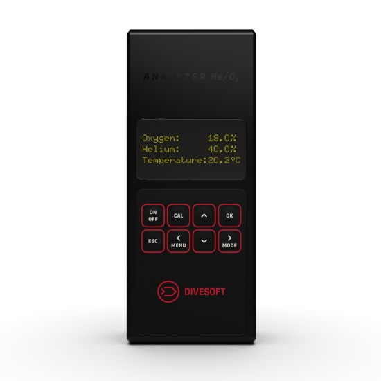 Αναλυτής Divesoft Analyzer He/O2