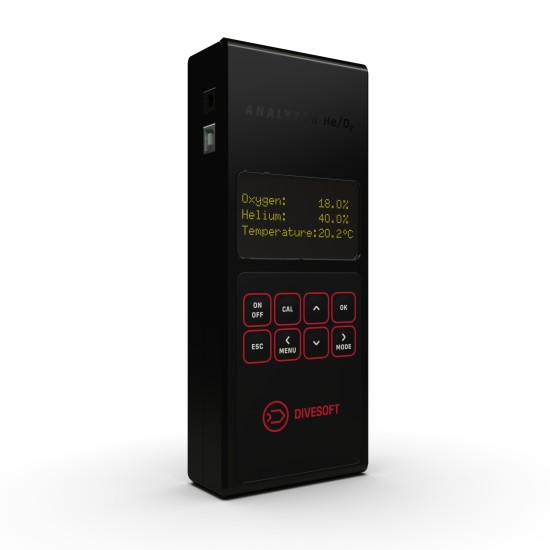 Αναλυτής Divesoft Analyzer He/O2