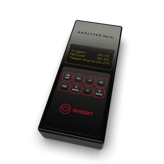 Αναλυτής Divesoft Analyzer He/O2