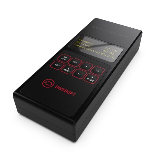 Αναλυτής Divesoft Analyzer He/O2