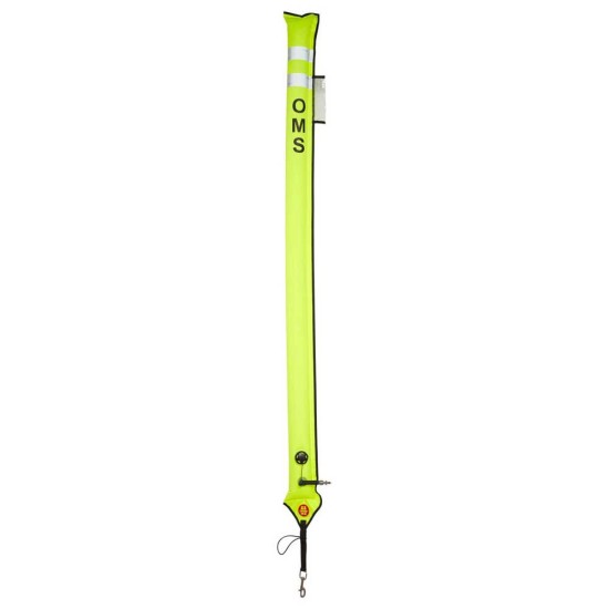 Σημαδούρα αποσυμίεσης OMS SLIM Big Diver's Alert Marker 1.80 meter closed No-Lock LP Connector with OPV (~12 kg lift)