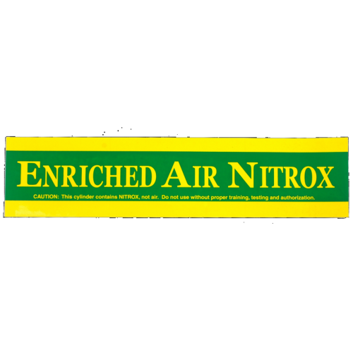 ΑΥΤΟΚΟΛΛΗΤΟ ''ENRICHED AIR NITROX'' EXTREME DIVERS 