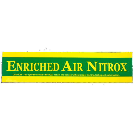 ΑΥΤΟΚΟΛΛΗΤΟ ''ENRICHED AIR NITROX'' EXTREME DIVERS 