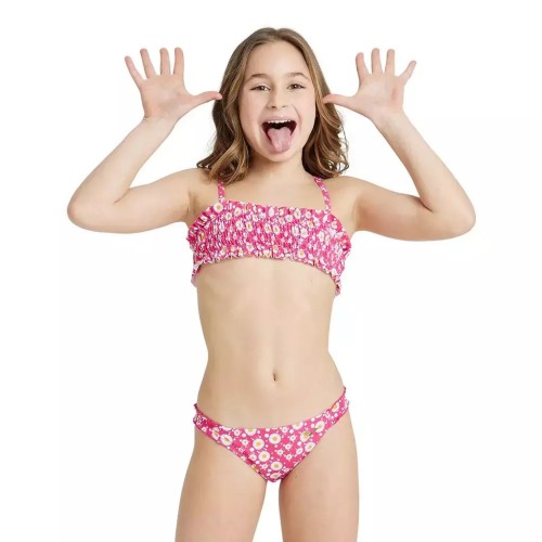 Arena Bandeau Παιδικό Μαγιό Μπικίνι Φούξια