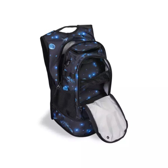 Arena Fastpack 3.0 Allover Τσάντα Πλάτης Κολυμβητηρίου μπλε με σχέδια