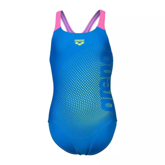 ΠΑΙΔΙΚΟ ΜΑΓΙΟ ARENA Ολόσωμο Swim Pro Blue China - Shocking Pink