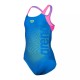 ΠΑΙΔΙΚΟ ΜΑΓΙΟ ARENA Ολόσωμο Swim Pro Blue China - Shocking Pink