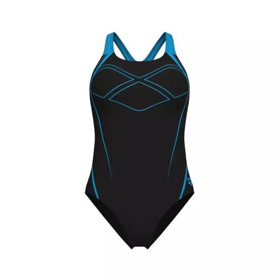 ΓΥΝΑΙΚΕΙΟ ΜΑΓΙΟ Arena Graphic Swim Pro black // turquise ΓΥΝΑΙΚΕΙΟ ΜΑΓΙΟ Arena Graphic Swim Pro black // turquise