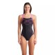 ΓΥΝΑΙΚΕΙΟ ΜΑΓΙΟ Arena Graphic Swim Pro μαύρο-ροζ