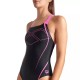 ΓΥΝΑΙΚΕΙΟ ΜΑΓΙΟ Arena Graphic Swim Pro μαύρο-ροζ