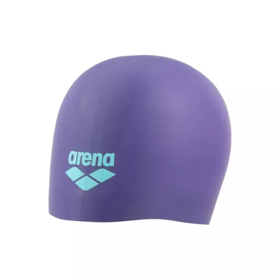 Arena Long Hair Cap Σκουφάκι Κολύμβησης Ενηλίκων για μακρυά μαλλιά μωβ