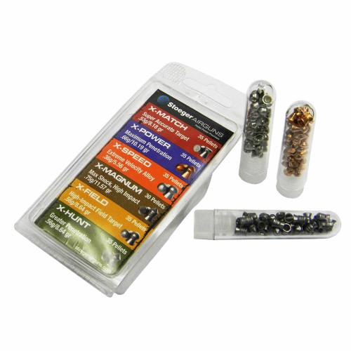 Βλήματα Σφαιρίδια Aεροβόλου Stoeger Sampler 4.5mm 6 Τύποι