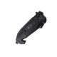 ALPIN Σουγιάς Tactical D2 (5.7cm) με κόφτη και θραύστη βολφραμίου- μαύρο