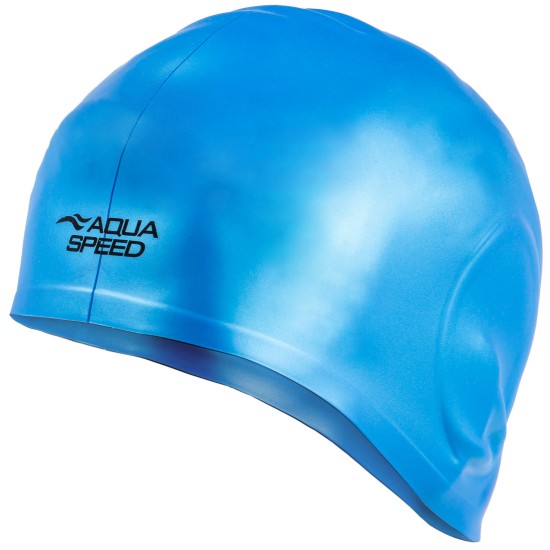 ΣΚΟΥΦΑΚΙ ΣΙΛΙΚΟΝΗΣ AQUA SPEED EAR CAP Volume Light Blue
