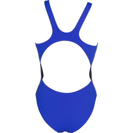 ΓΥΝΑΙΚΕΙΟ ΜΑΓΙΟ ARENA SOLID SWIM TECH HIGH Fluo Red - Neon Blue
