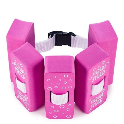  Ζώνη Κολύμβησης Τουβλάκια 2-6 Ετών Aqua Speed Kiddie Swim Belt Ii Pink 538-unicorn Φούξια