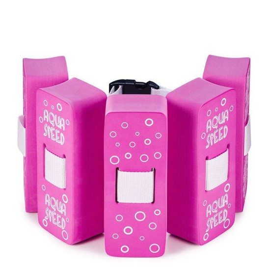  Ζώνη Κολύμβησης Τουβλάκια 2-6 Ετών Aqua Speed Kiddie Swim Belt Ii Pink 538-unicorn Φούξια