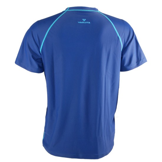 ΑΝΤΙΗΛΙΑΚΗ ΜΠΛΟΥΖΑ RASHGUARD VAQUITA Ανδρικό Loose Fit– Κοντό Μανίκι μπλε