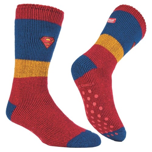 Ανδρικές Ισοθερμικές κάλτσες HEAT HOLDERS Character Slipper Socks - Superman
