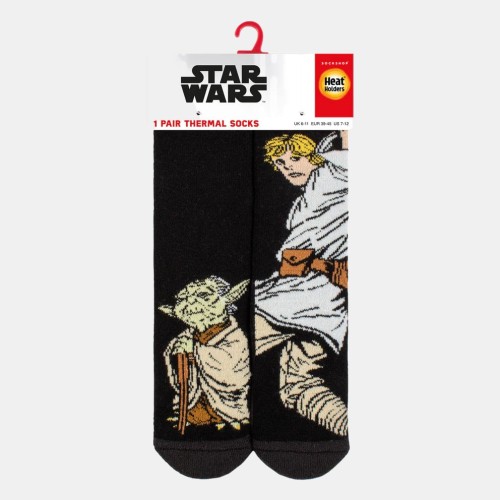 Ανδρικές Ισοθερμικές κάλτσες HEAT HOLDERS Lite Star Wars Yoda & Luke