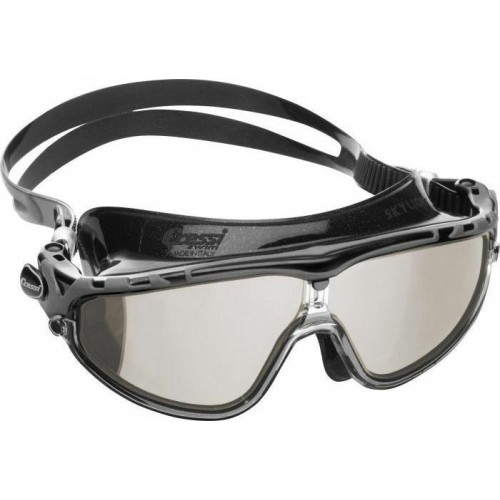 ΓΥΑΛΑΚΙΑ CRESSI SKYLIGHT MIRRORED Black / Frame Black/White