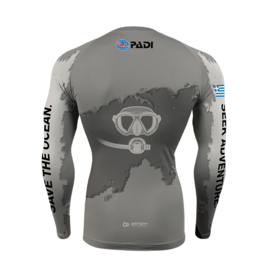 Rashguard L/S EXTREME DIVERS Γκρι by Athlon