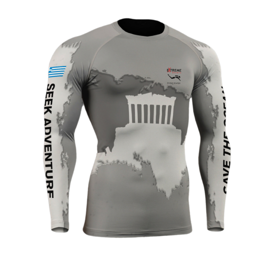 Rashguard L/S EXTREME DIVERS Γκρι by Athlon