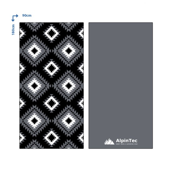 Πετσέτα ALPINTEC Microfiber DryFast Print Africa B 180 X 90