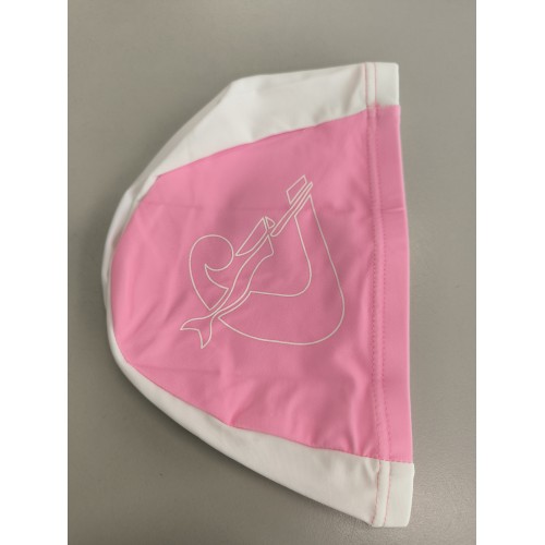 Παιδικό Υφασμάτινο Σκουφάκι CRESSI TAGO SPANDEX Ροζ // λευκό
