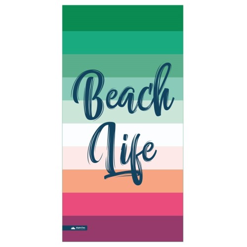 Πετσέτα ALPINTEC Microfiber DryFast Paint 80×160 Beach Life