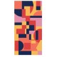 Πετσέτα ALPINTEC Microfiber DryFast Paint 90×180 Shapes II