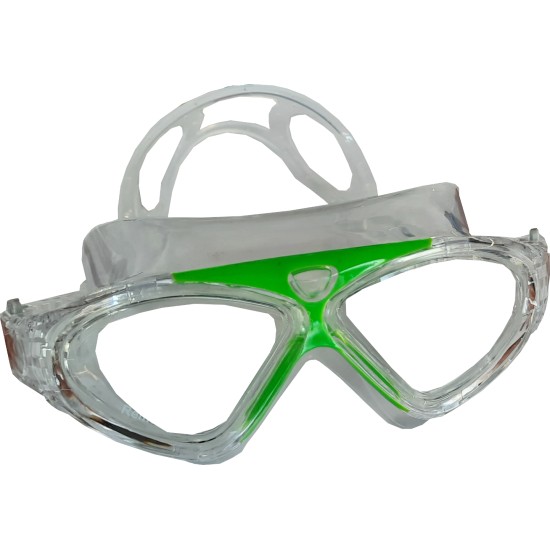 Vaquita Γυαλάκια / Μάσκα Clear / Green- Lens clear