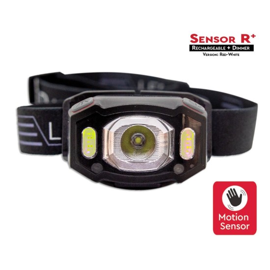 Φακός Κεφαλής ALPINPRO Αδιάβροχος C-10RD-WT Sensor+