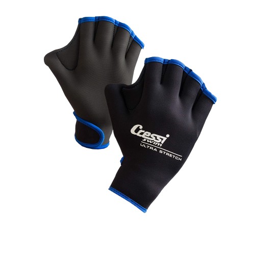 Γάντια κολύμβησης CRESSI (ζεύγος) μαύρο / μπλε