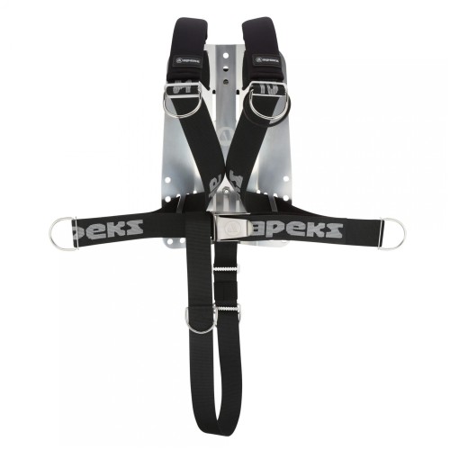 APEKS WTX DELUXE ONE PIECE WEB HARNESS with SS BACKPLATE
