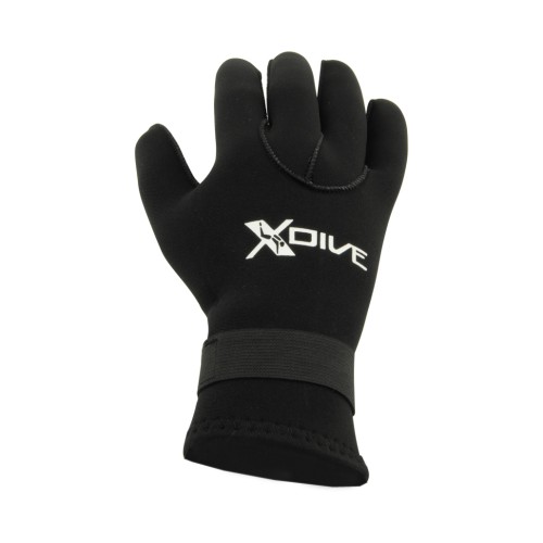 X-DIVE Γάντια Grip 3mm - μαύρα