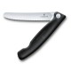 Πτυσσόμενο μαχαίρι καθαρισμού VICTORINOX - μαύρο (11cm)
