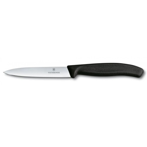 Μαχαίρι VICTORINOX Classic με λεία λεπίδα - μαύρο (10cm)