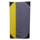 Προστατευτική ψάθα ALPINTEC Favour Single 100cm x 180cm - ανθρακίτης / κίτρινο
