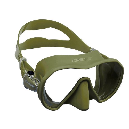 CressiSub Silicone Diving Mask ZS1 Χακί
