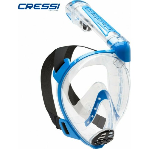 CressiSub Duke Dry Clear/Blue M/L