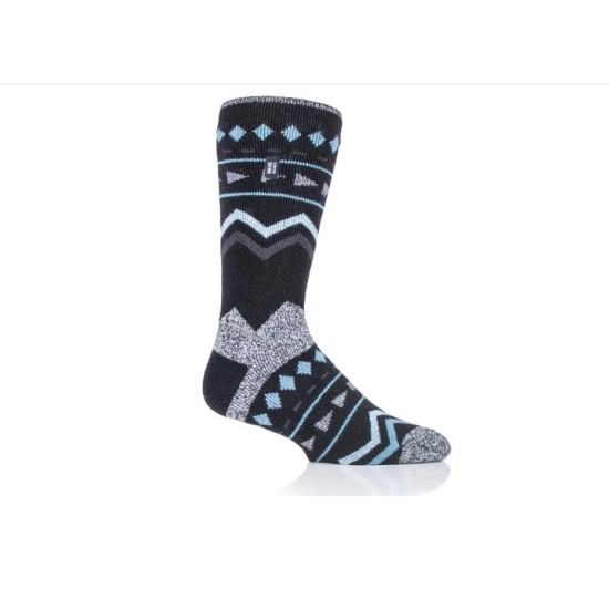 Ανδρικές κάλτσες HEAT HOLDERS Lite - Jacquard black