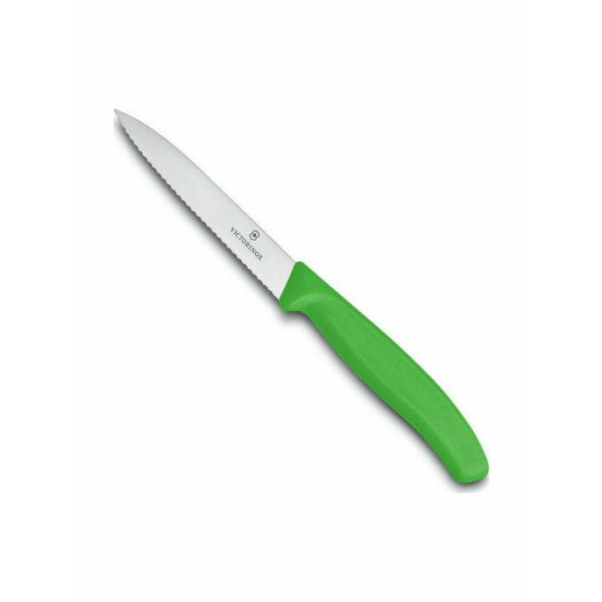 Μαχαίρι VICTORINOX Classic με πριονωτή λεπίδα - πράσινο (10cm)