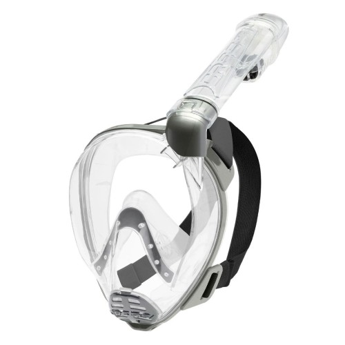 Cressi BARON FULL FACE MASK CLEAR/SILVER M/L
