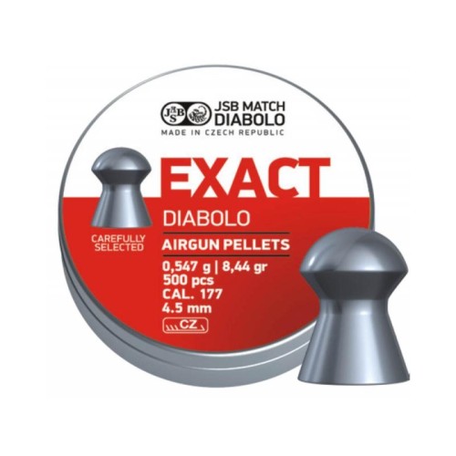 ΒΛΗΜΑΤΑ JSB EXACT Diabolo 4.52mm (500 τεμ)