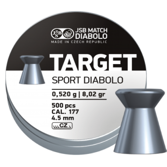 ΒΛΗΜΑΤΑ JSB TARGET SPORT DIABOLO 4.50mm (500 τεμ)