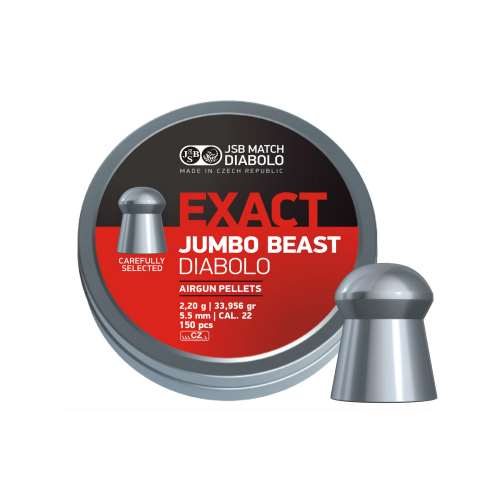 ΒΛΗΜΑΤΑ JSB EXACT JUMBO BEAST 5.52mm (150 τεμ)