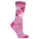 Γυναικείες ΚΑΛΤΣΕΣ HEAT HOLDERS Jacquard Lite Abbey - Raspbery / White Argyle
