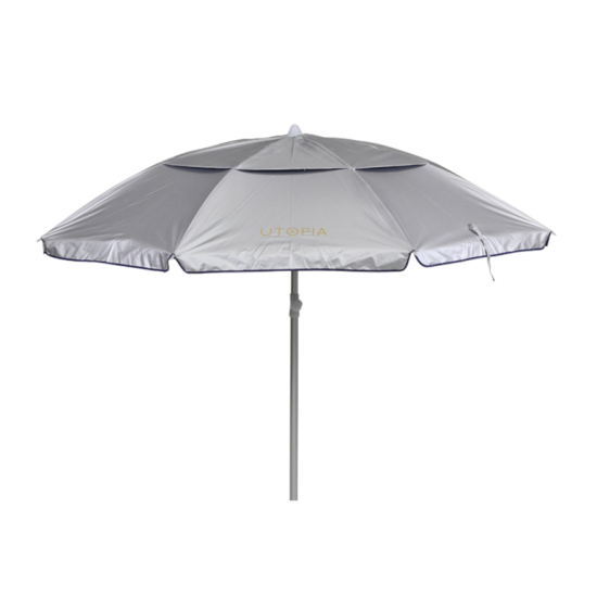 Ομπρέλα Θαλάσσης Utopia ασημι 225cm